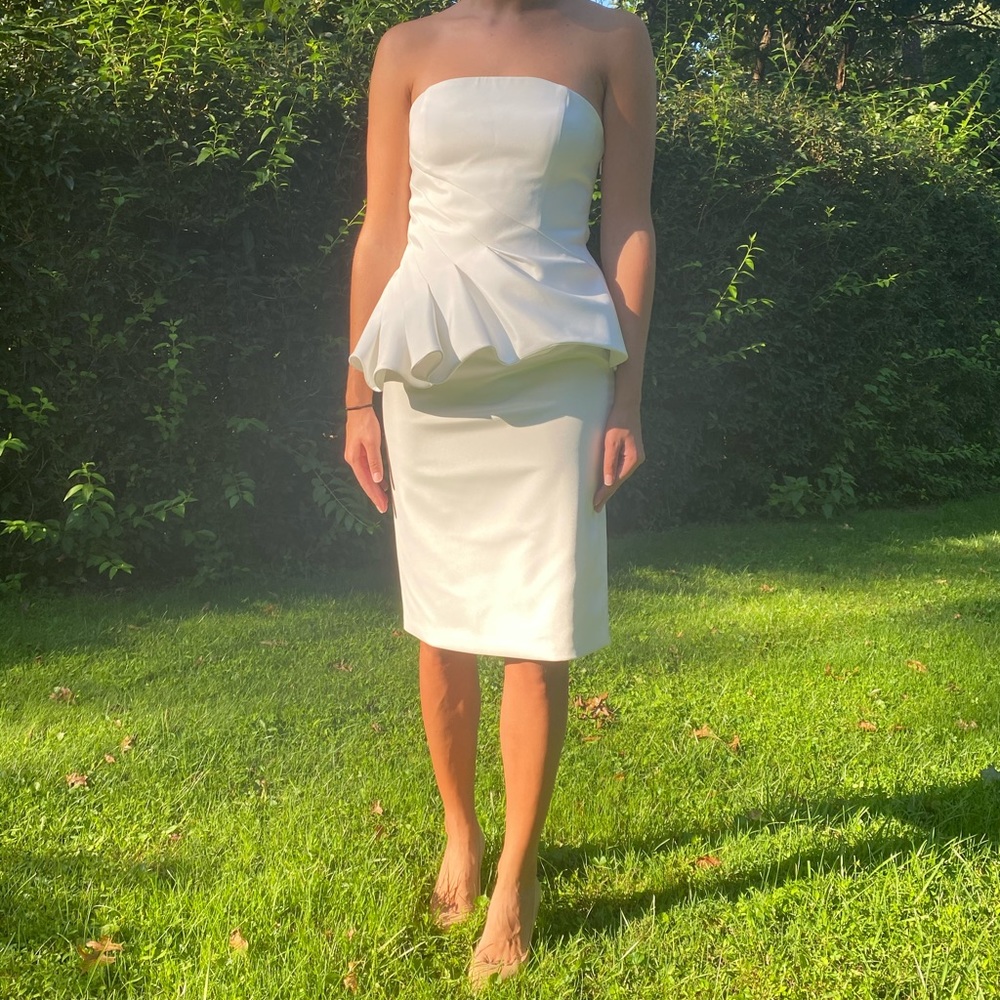 NWT Bridal ~John Paul Ataker~ White Wedding Dress